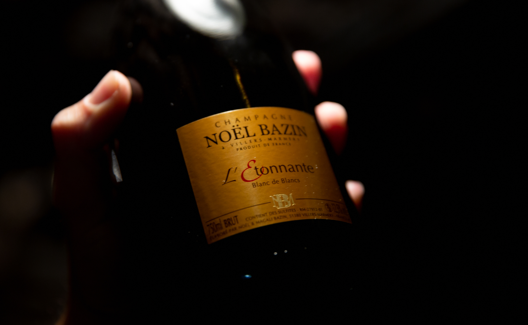 Capsule de champagne Noel Bazin Noir et or new